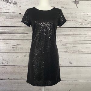 Solid Sequin Dress